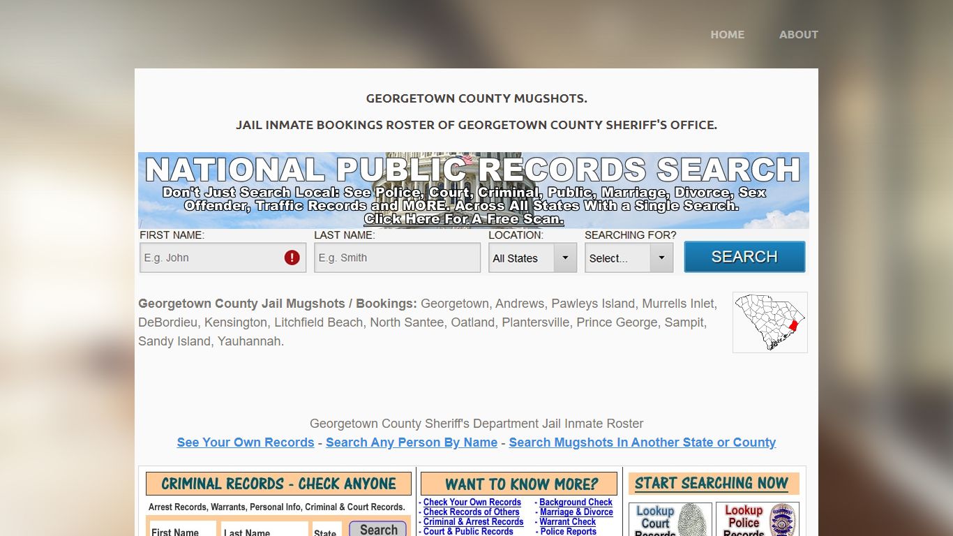 Georgetown County Mugshots: Jail Bookings SC Sheriff's Office & Inmate ...